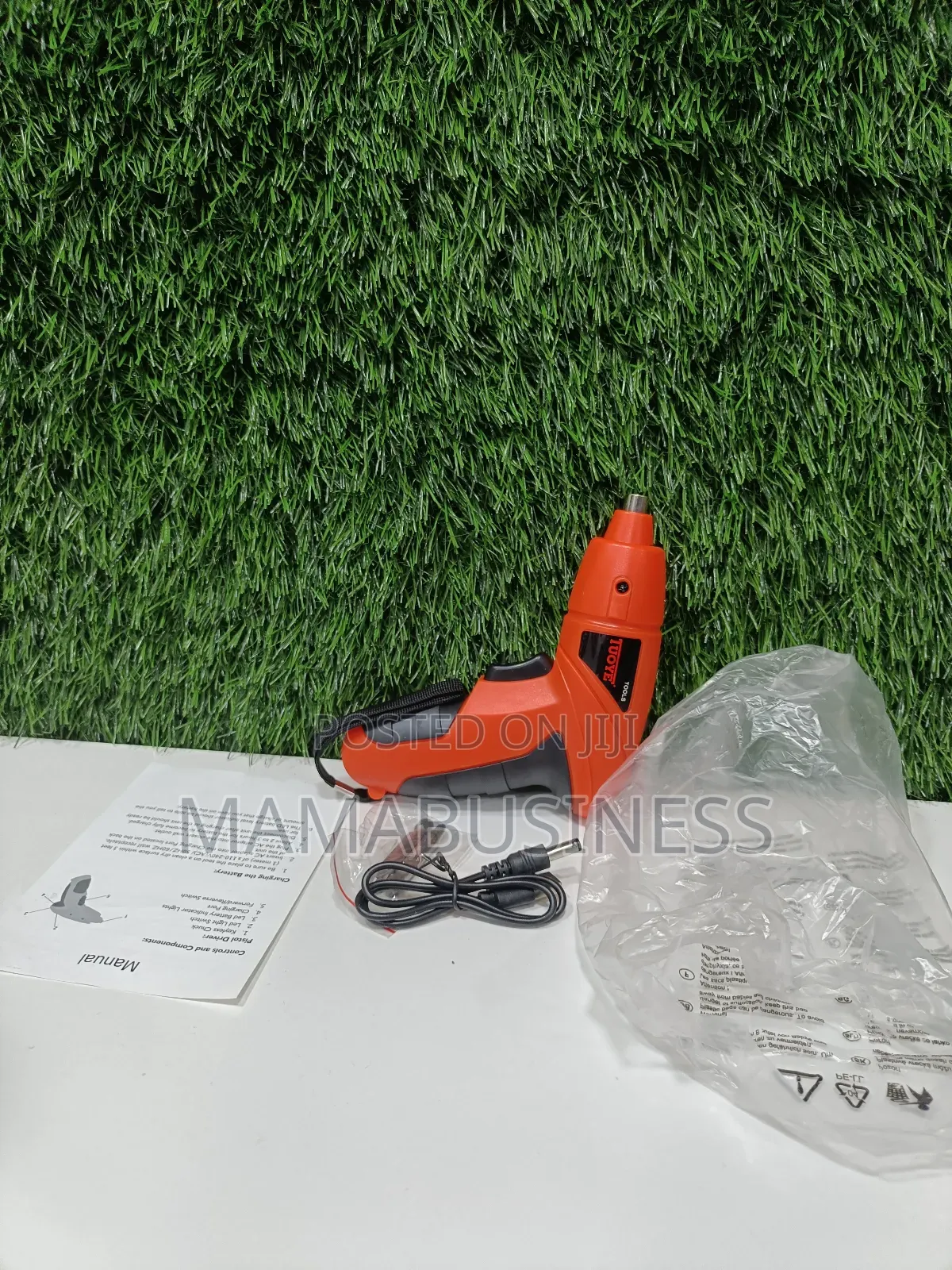Tuoye Rechargeable Cordless Screwdriver Set With 2 Tips