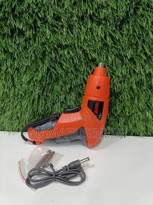 Tuoye Rechargeable Cordless Screwdriver Set With 2 Tips