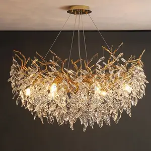 Luxury Modern Ceiling Chandelier Interior