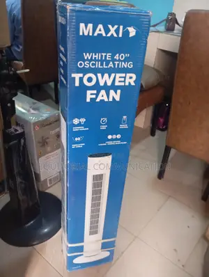 Maxi Turbo Tower Fan – High-Speed Cooling