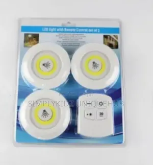 Led Light With Remote Control Set of 3
Product
