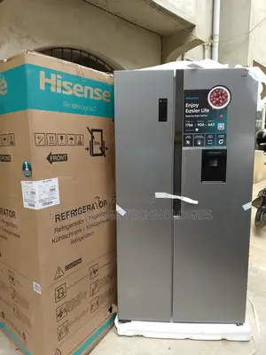 Large Hisense Rc-67ws Family Friendly Refrigerator
