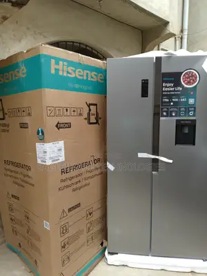 Smart Tech Hisense Rc-67ws Double Door Refrigerator