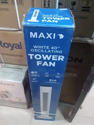 Maxi Airforce Tower Fan – Engineered for Speed