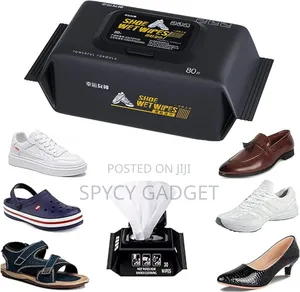 Disposable Shoe Wipes - 80 PCS