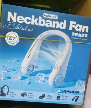 Remax Neck Fan. Remax Z2 Rechargeable Fan.