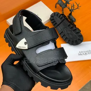 Original Alexander Mcqueen Leather Sandals
