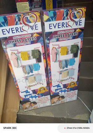 3 Layer Baby Cloth Dryer Rack Indoor/Outdoor Hanger