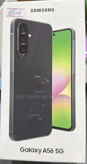 New Samsung Galaxy A56 128 GB Black