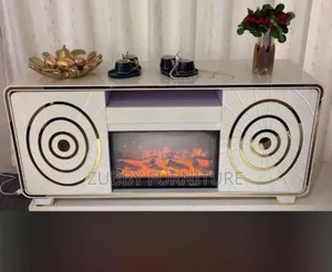 Brand New Quality and Imported Luxury Fire Plate Tv Stand