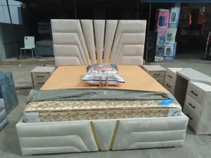 Quality 6by6 Cream Bed Frame