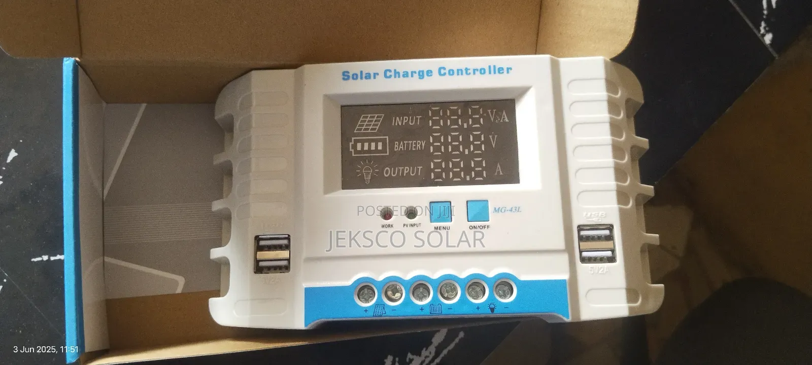Solar Charge Controller 40ah
