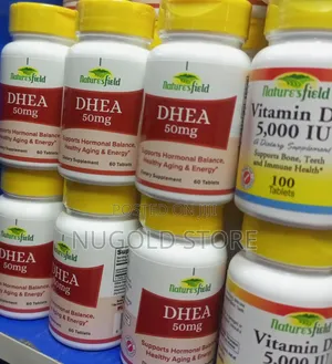 Nature's Field Dhea 50mg by 60 Tablets