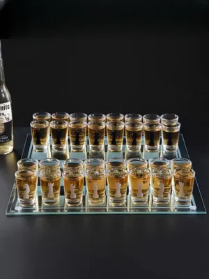 Glass Shot Chess Game