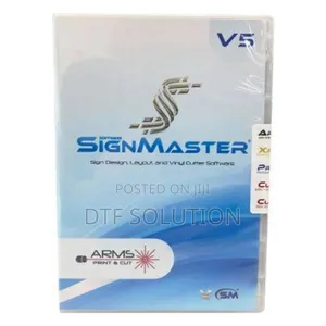 Signmaster V5 Pro Cut+Arm Software for Cutting Plotter Contour Cutting