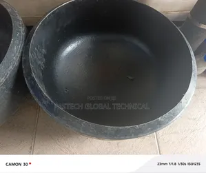 18" Sch. 80 End Cap Carbon Steel