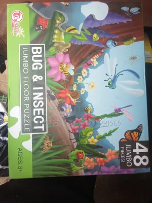 Bug  and Insects Jumbo Floor Puzzle 