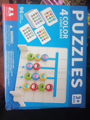 4 Color Logic Game Puzzle