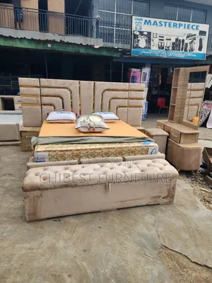 6by6 Family Bed With Dresser, Cupboards and Footrest