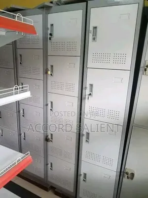 Metal Cabinet Locker With Separate Doors