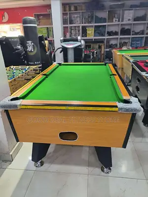 7ft Solid Marble and Coin Snooker Board With Accessories