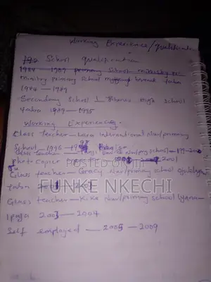 Housekeeping Cleaning CV