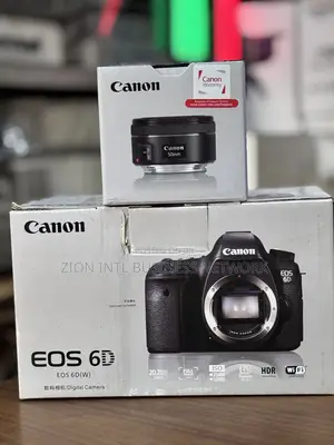 Canon 6d With 50mm Lens