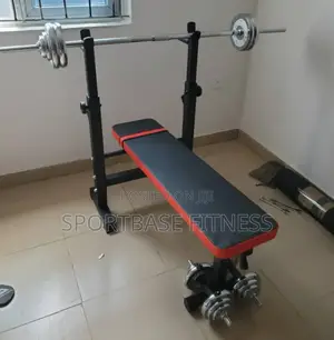 Weightbench And 50kg Dumbbell