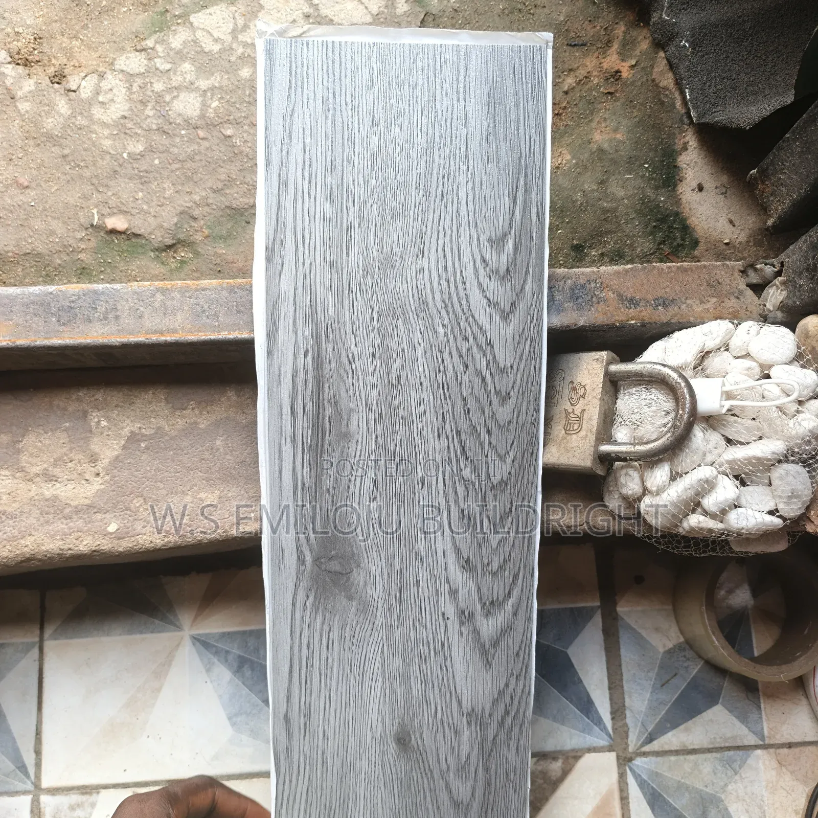 Self Adhesive Rubber Tiles.
