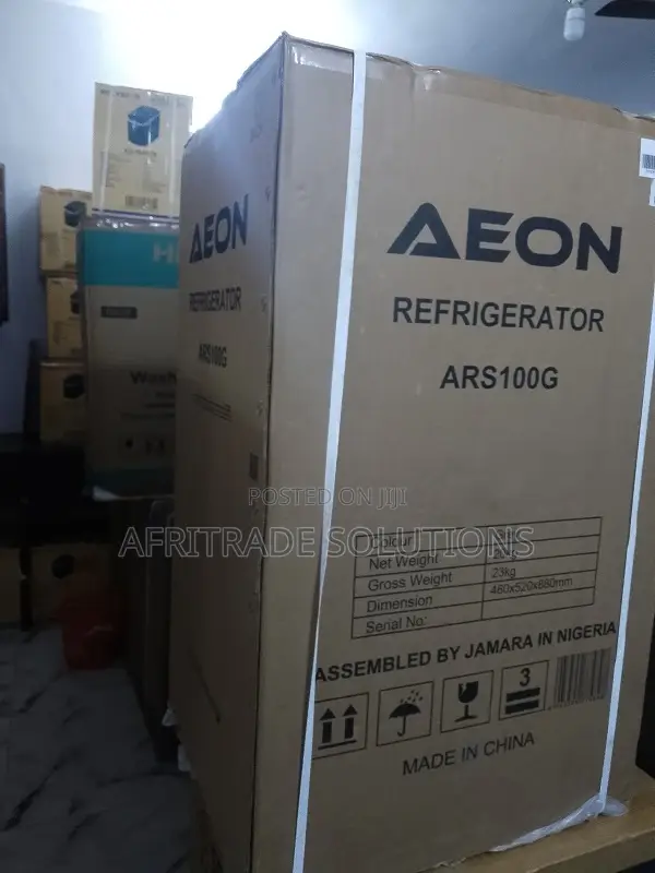 Aeon Ars100g 90l Grey Refrigerator – Energy-Efficient