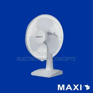 Maxi Table Fan 16 Inch Black (40-17nb)