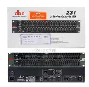 Original Professional DBX Sub Equalizer, 2 Series Graphics