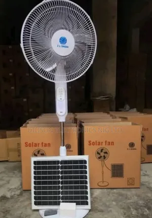 High Speed Rechargeable Solar Fan