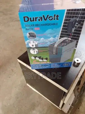 Duravolt 4 in 1 Rechargeable Solar Pack Perfect for Indoor