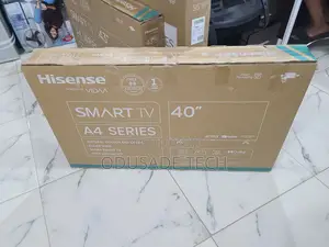 Brand New 40a4k Hisense Smart Tv – Vidaa, 40 Inches