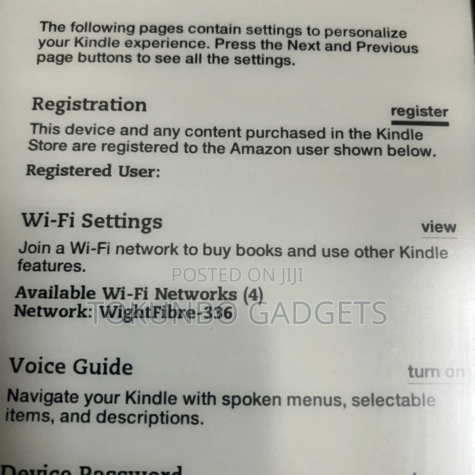 Amazon Kindle Fire 4 GB