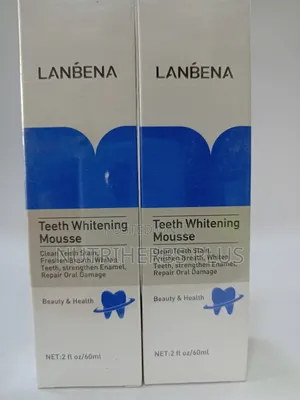 Lanbena Teeth Whitening and Strong Stains Remover (14,000)