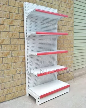 Single Sided Supermarket Shelves