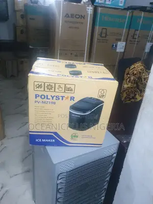 600g (Ice Storage Capacity) Polystar Ice Maker Machine 2.2l