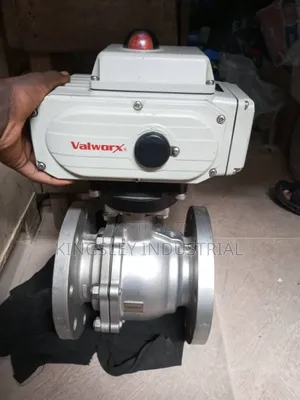 4inches Electric Actuator Valve With Flange Stainless 24v Dc