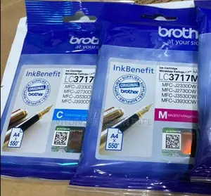Brother Lc3717 Black ,Cyan,Yellow,J2330w,J3930dw,J2730