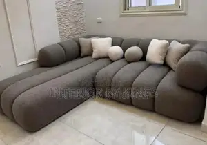 L-Shaped Custom Made Sofa Can Be Made in Colors