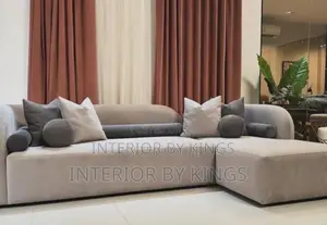 L-Shaped Custom Made Sofa Can Be Made in Colors