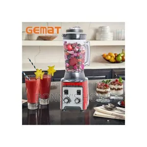 Gemat Giant Strong Professional Blender 100% Copper Motor 4l