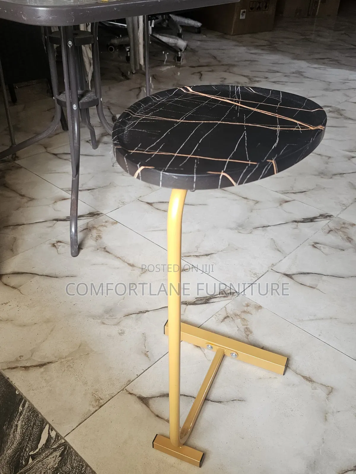 Wood Top Side Stool