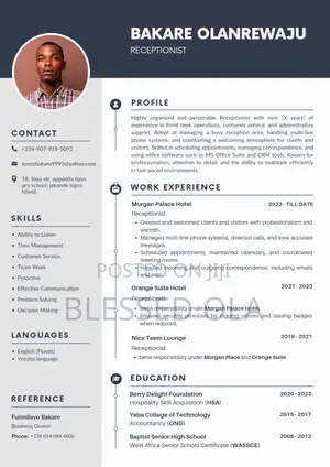Receptionist
