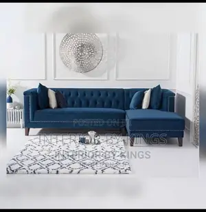 L-Shaped Custom Made Sofa Can Be Made in Colors