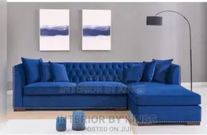 L-Shaped Custom Made Sofa Can Be Made in Colors