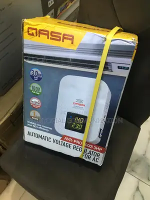 Qasa Digital Avr 5000i 3hp –Stabilizes High Power Appliances