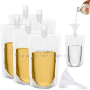 Pouch With Spout for Liquid - Transparent, 500ml